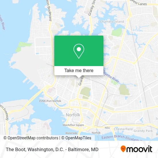 The Boot map
