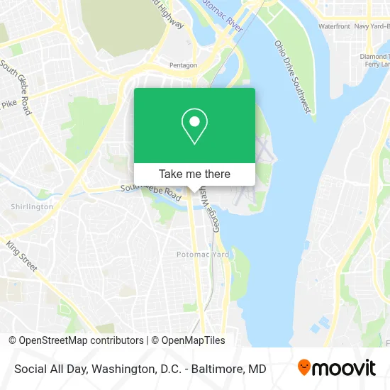 Social All Day map