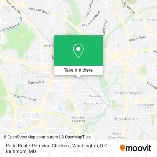 Pollo Real ~Peruvian Chicken. map