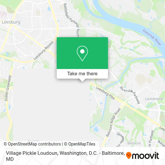 Village Pickle Loudoun map