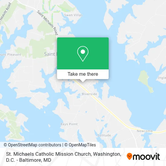 St. Michaels Catholic Mission Church map