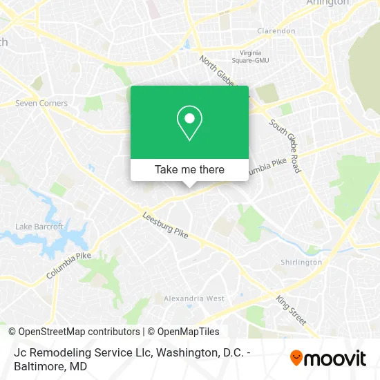 Jc Remodeling Service Llc map