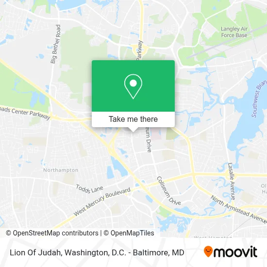 Lion Of Judah map
