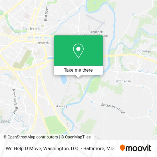 We Help U Move map