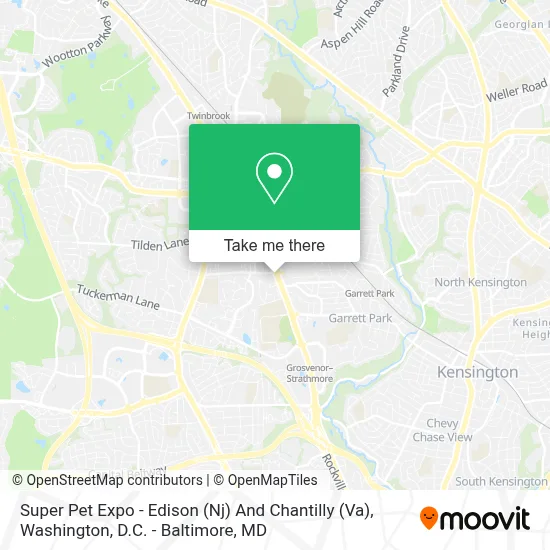 Super Pet Expo - Edison (Nj) And Chantilly (Va) map