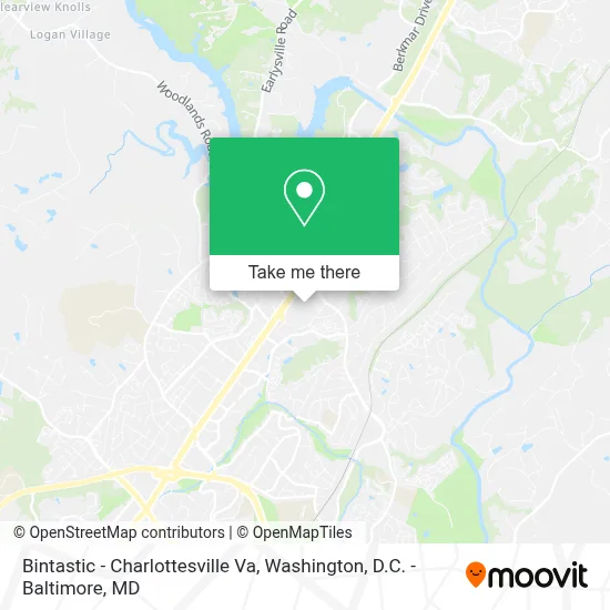 Bintastic - Charlottesville Va map