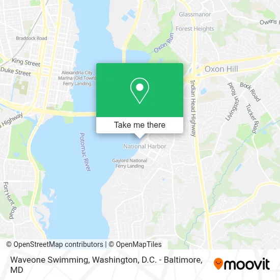Waveone Swimming map