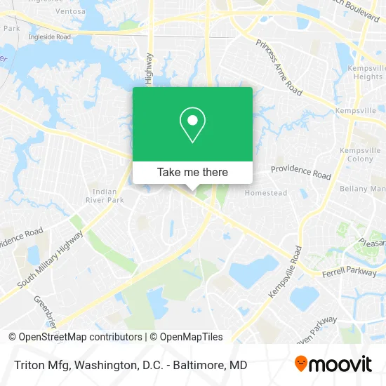 Triton Mfg map