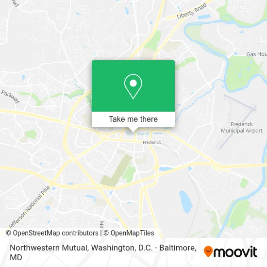 Northwestern Mutual map