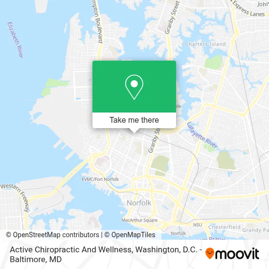 Active Chiropractic And Wellness map