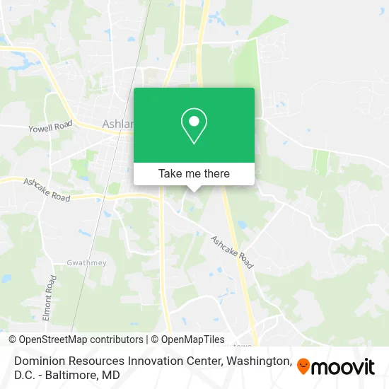 Dominion Resources Innovation Center map
