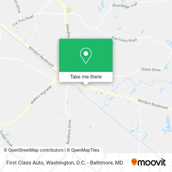 First Class Auto map