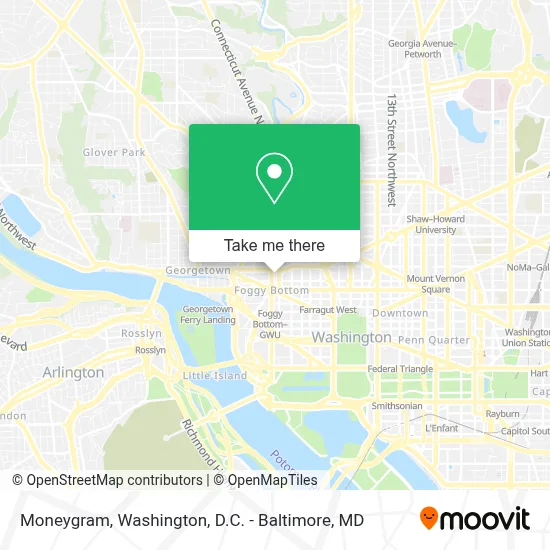 Moneygram map