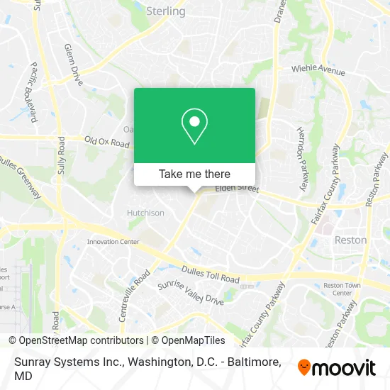 Sunray Systems Inc. map