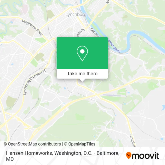 Hansen Homeworks map