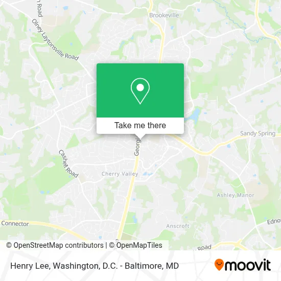 Henry Lee map