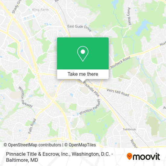 Pinnacle Title & Escrow, Inc. map