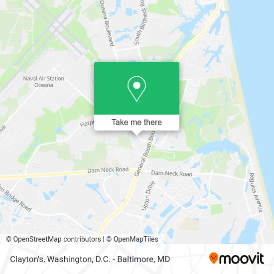Clayton's map