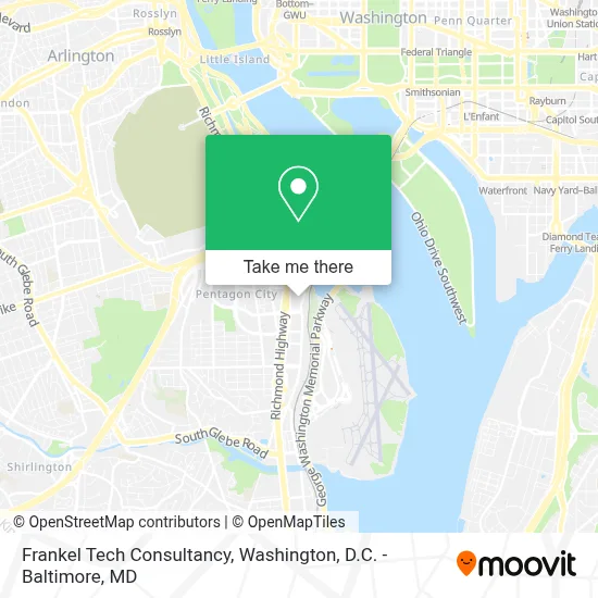 Frankel Tech Consultancy map