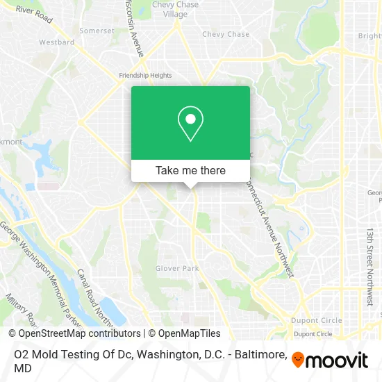 O2 Mold Testing Of Dc map