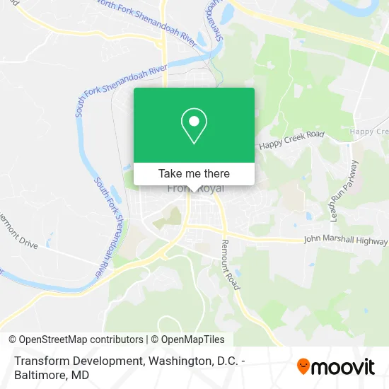 Transform Development map