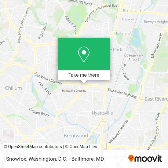 Snowfox map