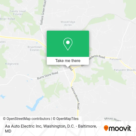 Aa Auto Electric Inc map
