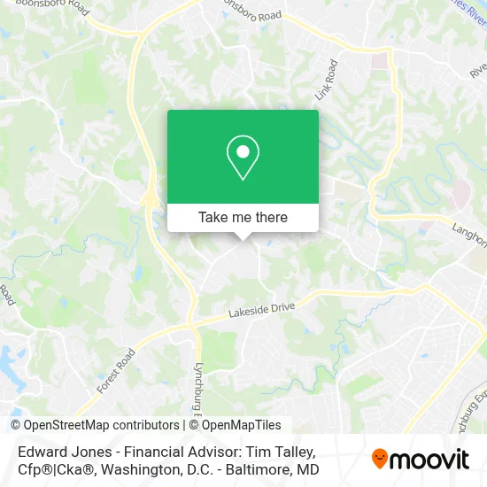 Edward Jones - Financial Advisor: Tim Talley, Cfp®|Cka® map
