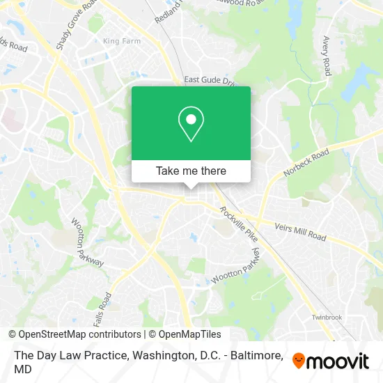 The Day Law Practice map
