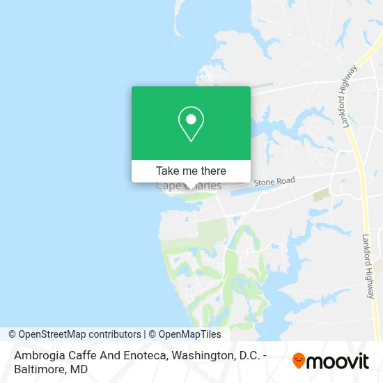 Ambrogia Caffe And Enoteca map