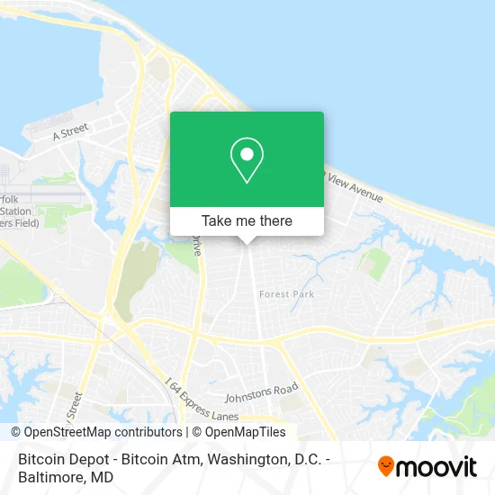 Bitcoin Depot - Bitcoin Atm map