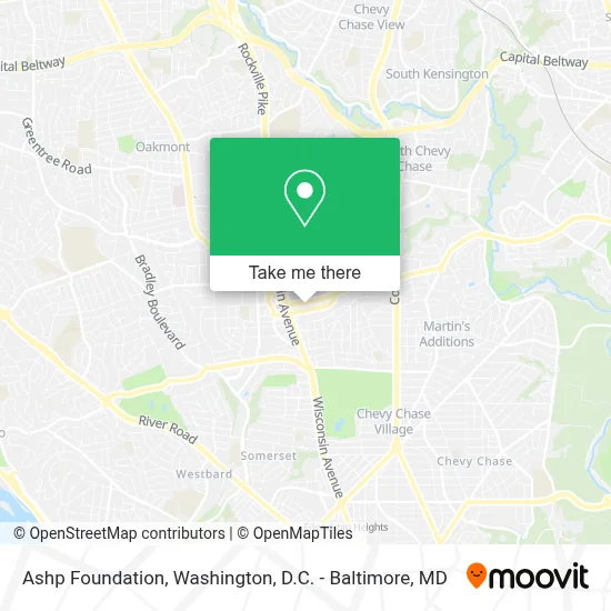 Ashp Foundation map
