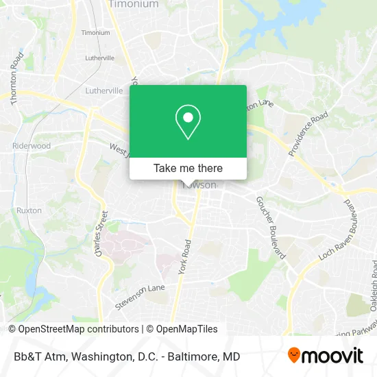 Bb&T Atm map