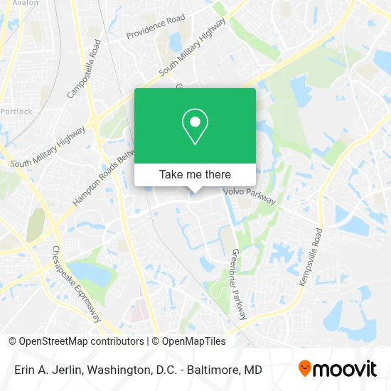 Erin A. Jerlin map