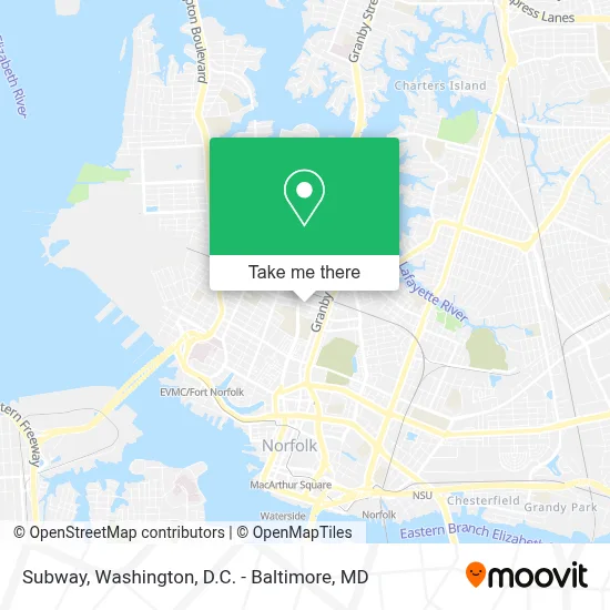 Subway map
