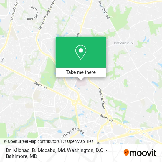 Dr. Michael B. Mccabe, Md map