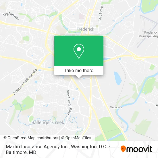 Martin Insurance Agency Inc. map
