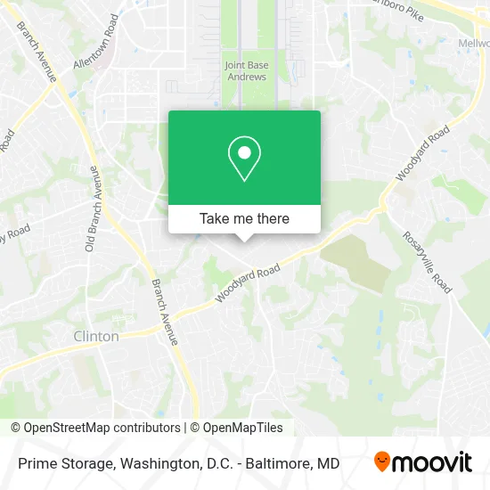 Prime Storage map