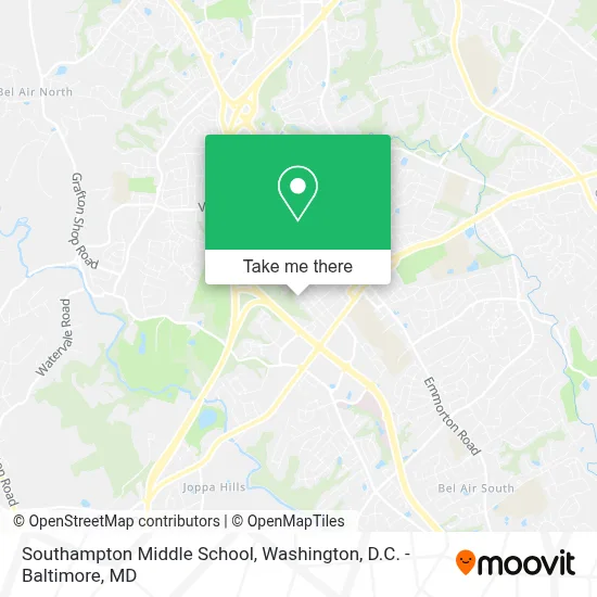 Southampton Middle School map