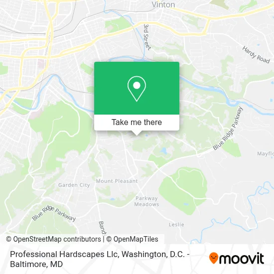 Professional Hardscapes Llc map