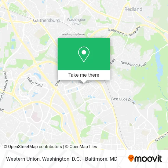 Western Union map