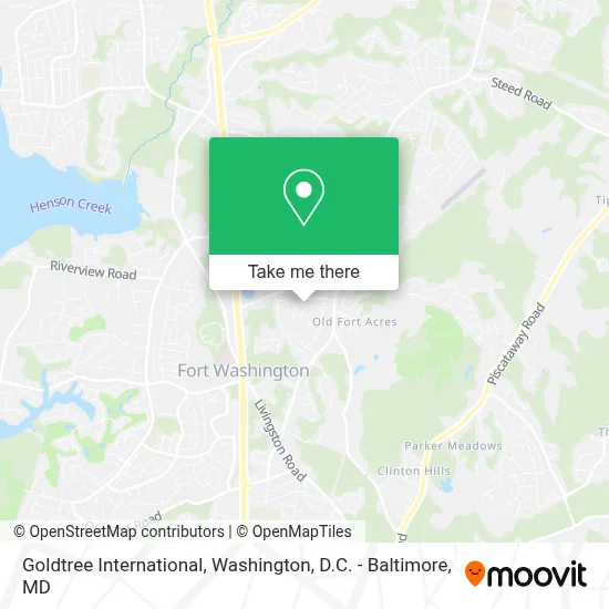Goldtree International map