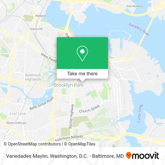 Variedades Maylin map