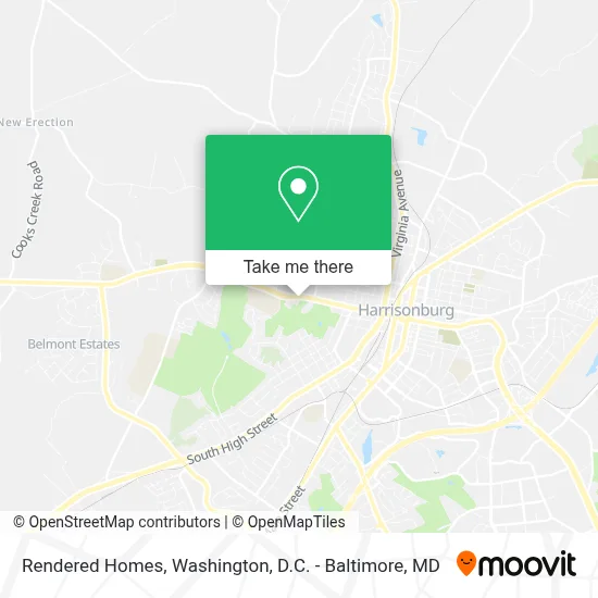Rendered Homes map