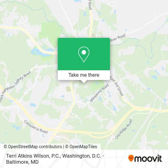 Terri Atkins Wilson, P.C. map