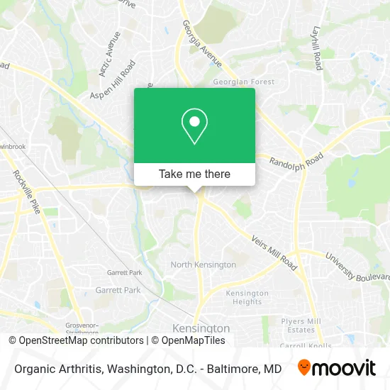 Organic Arthritis map