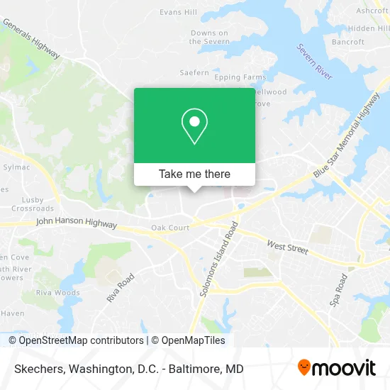 Skechers map