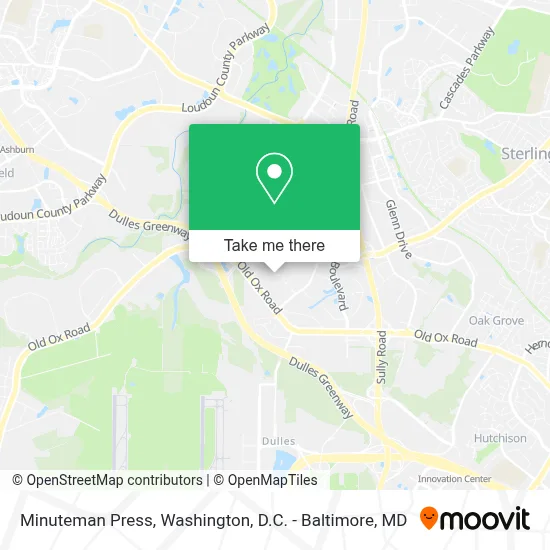 Minuteman Press map