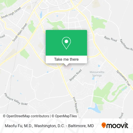 Maofu Fu, M.D. map