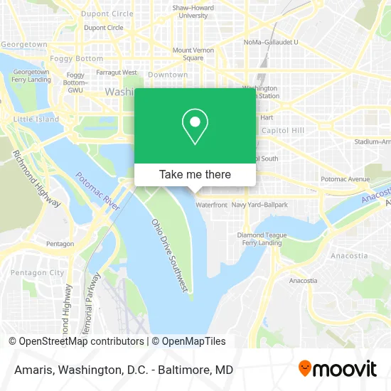 Amaris map